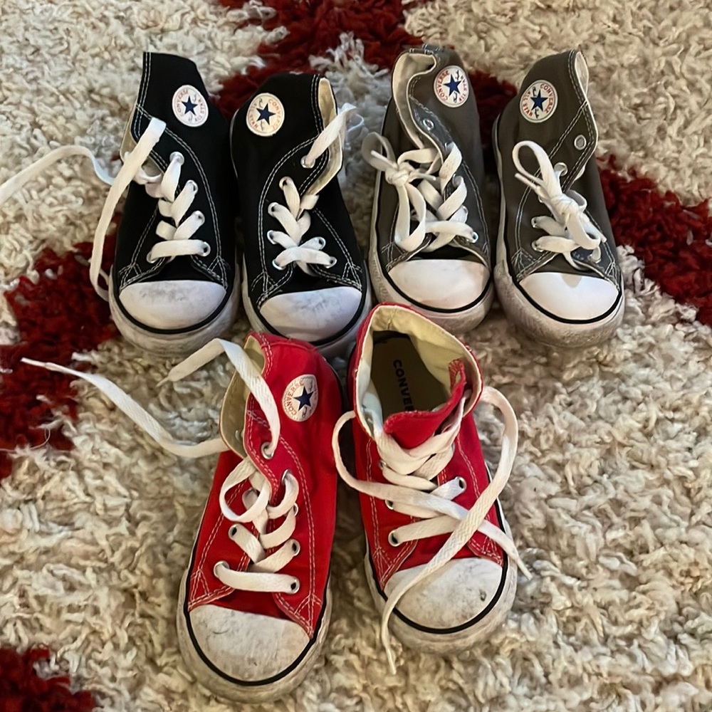 Converse high tops bundle!!!!
